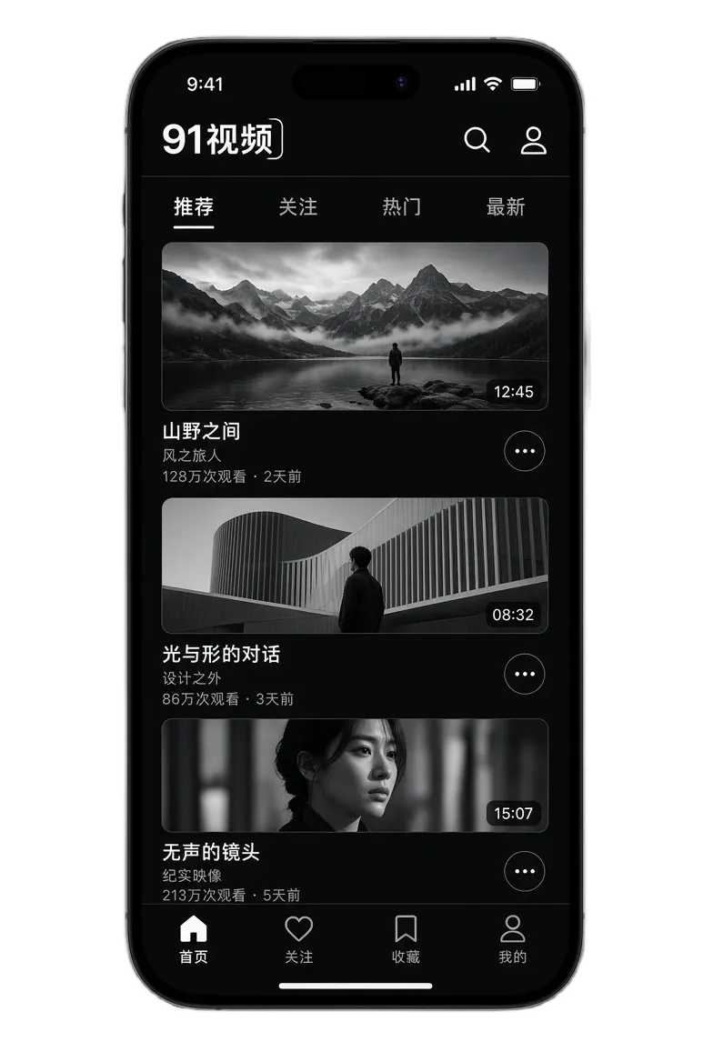 91视频APP移动内容服务
